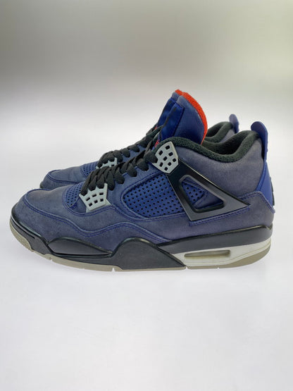 【中古品】【メンズ/レディース】 NIKE ナイキ AIR JORDAN 4 RETRO WNTR CQ9597-401 エアジョーダン4 レトロ WNTR スニーカー シューズ 靴 166-251208-em-24-min サイズ：25.0ｃｍ カラー：ロイヤルブルー/ホワイト/ブラック 万代Net店