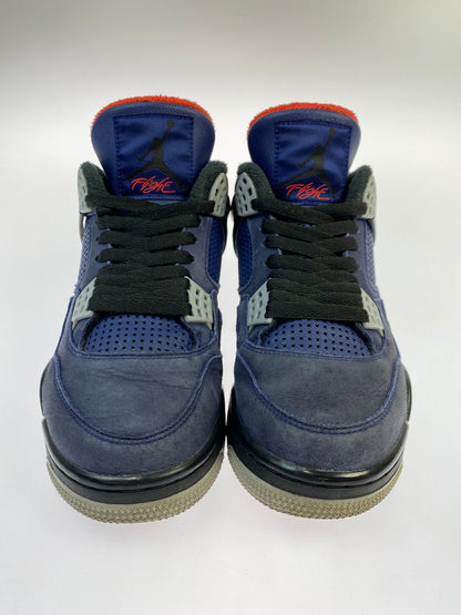 【中古品】【メンズ/レディース】 NIKE ナイキ AIR JORDAN 4 RETRO WNTR CQ9597-401 エアジョーダン4 レトロ WNTR スニーカー シューズ 靴 166-251208-em-24-min サイズ：25.0ｃｍ カラー：ロイヤルブルー/ホワイト/ブラック 万代Net店