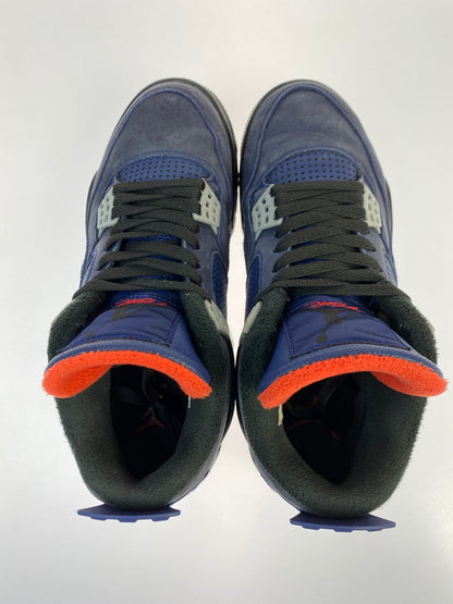 【中古品】【メンズ/レディース】 NIKE ナイキ AIR JORDAN 4 RETRO WNTR CQ9597-401 エアジョーダン4 レトロ WNTR スニーカー シューズ 靴 166-251208-em-24-min サイズ：25.0ｃｍ カラー：ロイヤルブルー/ホワイト/ブラック 万代Net店