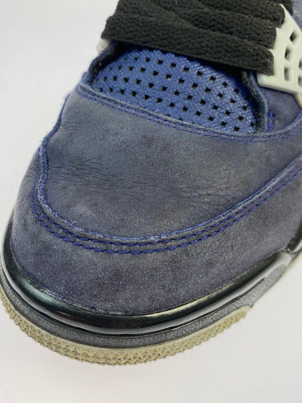 【中古品】【メンズ/レディース】 NIKE ナイキ AIR JORDAN 4 RETRO WNTR CQ9597-401 エアジョーダン4 レトロ WNTR スニーカー シューズ 靴 166-251208-em-24-min サイズ：25.0ｃｍ カラー：ロイヤルブルー/ホワイト/ブラック 万代Net店