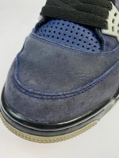 【中古品】【メンズ/レディース】 NIKE ナイキ AIR JORDAN 4 RETRO WNTR CQ9597-401 エアジョーダン4 レトロ WNTR スニーカー シューズ 靴 166-251208-em-24-min サイズ：25.0ｃｍ カラー：ロイヤルブルー/ホワイト/ブラック 万代Net店