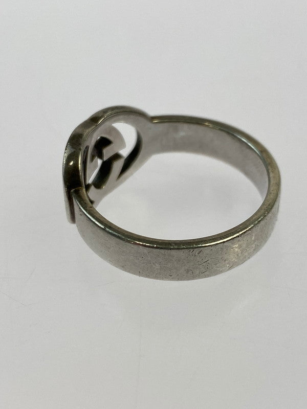 【中古品】【メンズ/レディース】 GUCCI グッチ インターロッキング Gリング 指輪 シルバー 925 182-251208-em-34-min カラー：シルバー 万代Net店