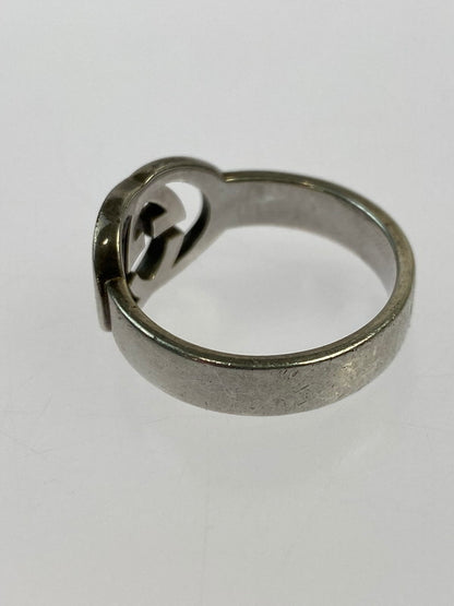 【中古品】【メンズ/レディース】 GUCCI グッチ インターロッキング Gリング 指輪 シルバー 925 182-251208-em-34-min カラー：シルバー 万代Net店