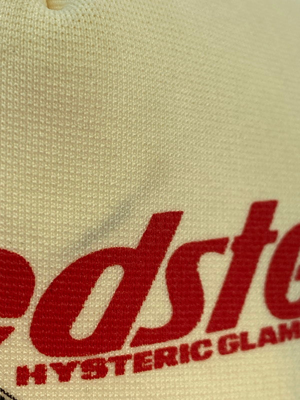 【中古品】【メンズ/レディース】 HYSTERIC GLAMOUR ヒステリックグラマー SPEEDSTER MESH CAP 02221QH05 メッシュ キャップ 帽子 トラッカー 185-251208-em-33-min サイズ：F カラー：レッド 万代Net店