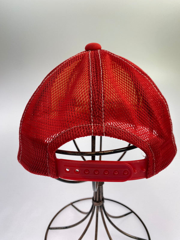 【中古品】【メンズ/レディース】 HYSTERIC GLAMOUR ヒステリックグラマー SPEEDSTER MESH CAP 02221QH05 メッシュ キャップ 帽子 トラッカー 185-251208-em-33-min サイズ：F カラー：レッド 万代Net店