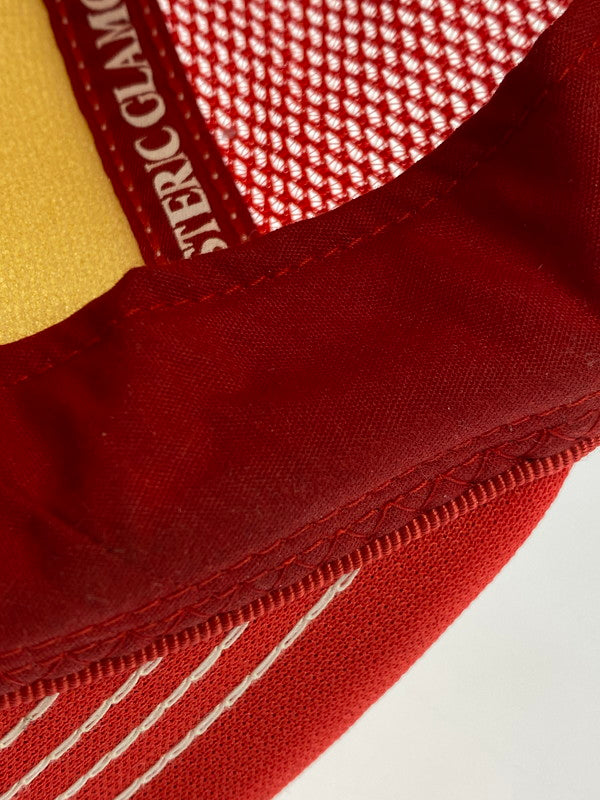 【中古品】【メンズ/レディース】 HYSTERIC GLAMOUR ヒステリックグラマー SPEEDSTER MESH CAP 02221QH05 メッシュ キャップ 帽子 トラッカー 185-251208-em-33-min サイズ：F カラー：レッド 万代Net店