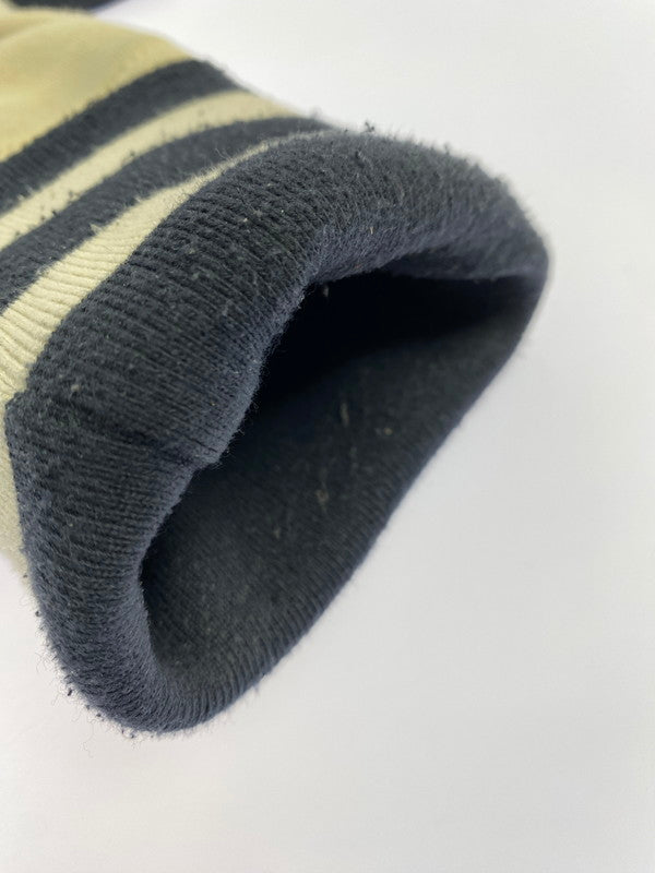 【中古品】【メンズ】 VANSON バンソン スタジャン メンズ アウター スタジアムジャンパー フード欠品 145-251205-em-45-min サイズ：L カラー：ネイビー/ホワイト 万代Net店