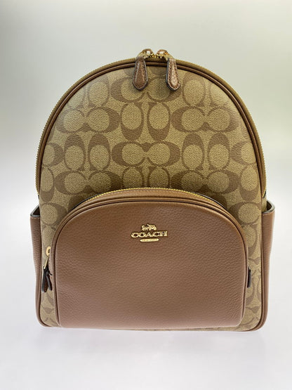 【中古品】【レディース】 GUCCI グッチ シグネチャー コート バックパック 5671 リュックサック レディース カバン 180-251208-em-31-min カラー：ブラウン 万代Net店