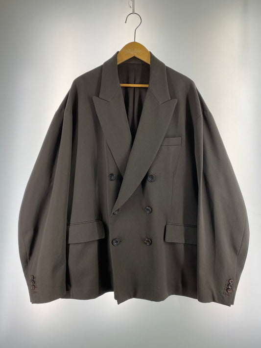 【中古品】【メンズ】 STEIN シュタイン OVERSIZED DOUBLE BREASTED 127-1 オーバーサイズ ダブル ブレスト ジャケット メンズ 140-251205-em-42-min サイズ：M カラー：ブラウン 万代Net店