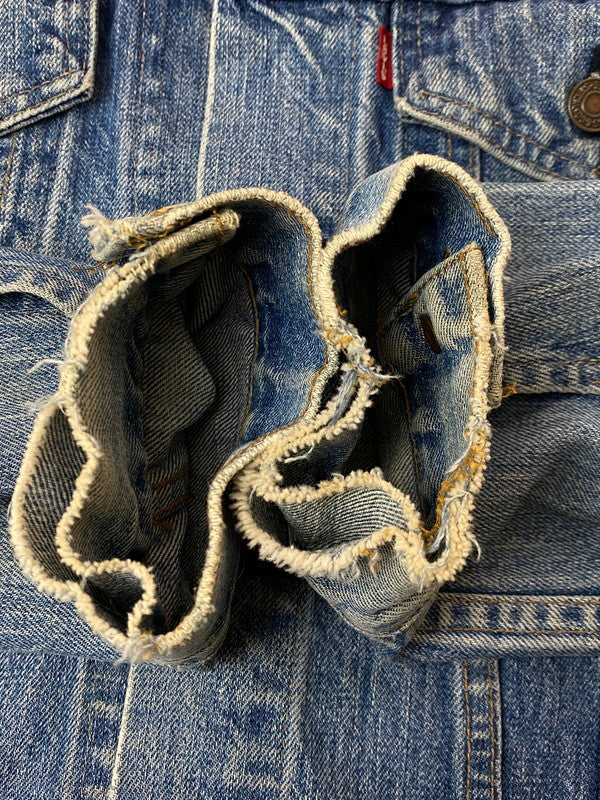 【現状渡し品】【メンズ】 Levi's リーバイス LEVI'S リーバイス 70S 70505 刻印525 SMALL"e" DENIM JACKET デニムジャケット 146-251206-zi-04-min サイズ：不明 カラー：インディゴ 万代Net店