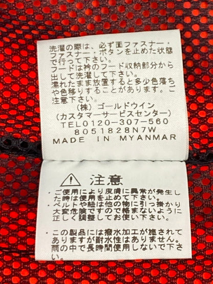 【中古品】【メンズ】 THE NORTH FACE ザ・ノースフェイス ハイドレナウィンドジャケット NP21835 メンズ アウター ナイロンジャケット アウトドア 144-251205-em-43-min サイズ：S カラー：レッド/ブラック 万代Net店