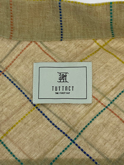 【中古美品】【メンズ】 TUITACI ツイタチ 24SS オーバーサイズ オープンカラーシャツ T24SS-SH09 メンズ トップス 長袖 140-251205-em-39-min サイズ：2 カラー：ベージュ系 万代Net店