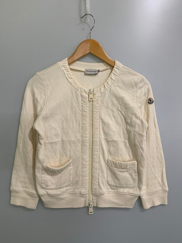 【中古品】【レディース】 MONCLER モンクレール 310938480900 MAGLIA COLLO ALLA COREANA トップス 170-251206-zi-19-min サイズ：XS カラー：アイボリー 万代Net店