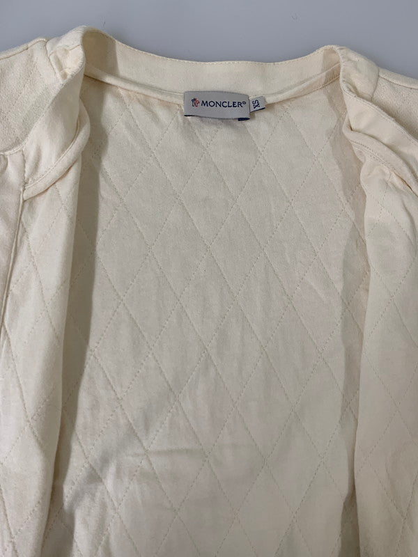【中古品】【レディース】 MONCLER モンクレール 310938480900 MAGLIA COLLO ALLA COREANA トップス 170-251206-zi-19-min サイズ：XS カラー：アイボリー 万代Net店