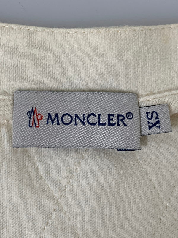 【中古品】【レディース】 MONCLER モンクレール 310938480900 MAGLIA COLLO ALLA COREANA トップス 170-251206-zi-19-min サイズ：XS カラー：アイボリー 万代Net店