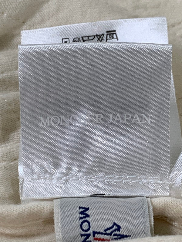 【中古品】【レディース】 MONCLER モンクレール 310938480900 MAGLIA COLLO ALLA COREANA トップス 170-251206-zi-19-min サイズ：XS カラー：アイボリー 万代Net店