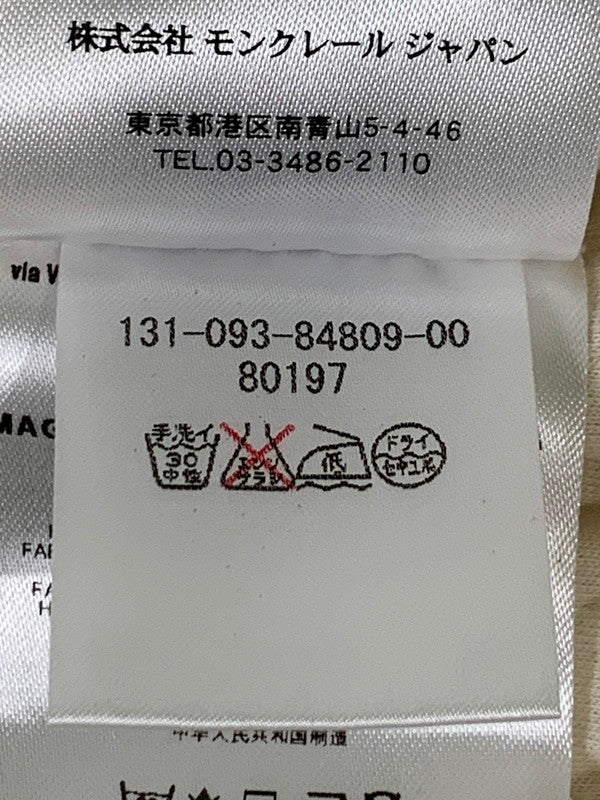 【中古品】【レディース】 MONCLER モンクレール 310938480900 MAGLIA COLLO ALLA COREANA トップス 170-251206-zi-19-min サイズ：XS カラー：アイボリー 万代Net店