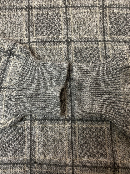【中古品】【メンズ】 Dunhill ダンヒル 80-90S MERINO WOOL CASHMERE KNIT カシミヤニット トップス 141-251206-zi-02-min サイズ：M カラー：グレー系 万代Net店