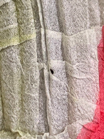 【中古品】【メンズ】 ISSEY MIYAKE イッセイミヤケ IM82-FJ944 サテン プリーツ加工 L S シャツ トップス 140-251206-zi-20-min サイズ：M カラー：マルチカラー 万代Net店