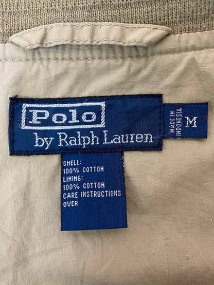 【現状渡し品】【メンズ】 Polo by Ralph Lauren ポロバイラルフローレン SPORTS JACKET スポーツジャケット ライトアウター ブルゾン 146-251210-kk-46-min サイズ：M カラー：ベージュ 万代Net店