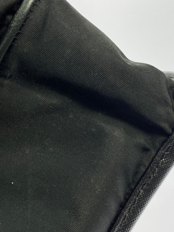 【中古品】【メンズ/レディース】 PRADA プラダ MESSENGERBAG メッセンジャーバッグ ショルダーバッグ カバン 180-251212-yn-02-min カラー：ブラック 万代Net店