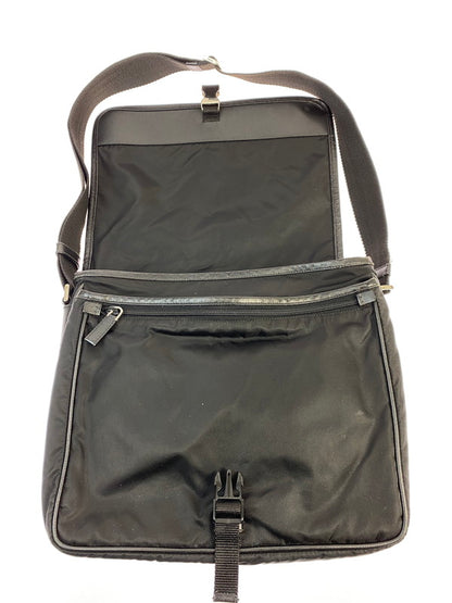 【中古品】【メンズ/レディース】 PRADA プラダ MESSENGERBAG メッセンジャーバッグ ショルダーバッグ カバン 180-251212-yn-02-min カラー：ブラック 万代Net店