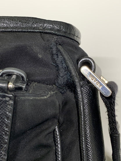 【現状渡し品】【メンズ/レディース】 PRADA プラダ SHOULDERBAG ショルダーバッグ カバン 180-251212-yn-01-min カラー：ブラック 万代Net店