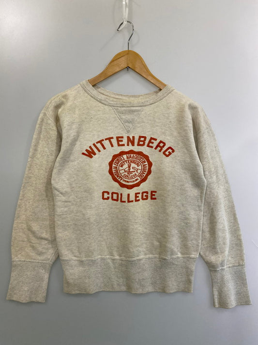 【現状渡し品】【メンズ】 UNKNOWN VINTAGE 50's 前V COLLEGE SWEATSHIRT ヴィンテージ 50年代 前V カレッジ スウェットシャツ トップス トレーナー 146-251210-kk-45-min サイズ：表記なし 下記参照 カラー：グレー 万代Net店
