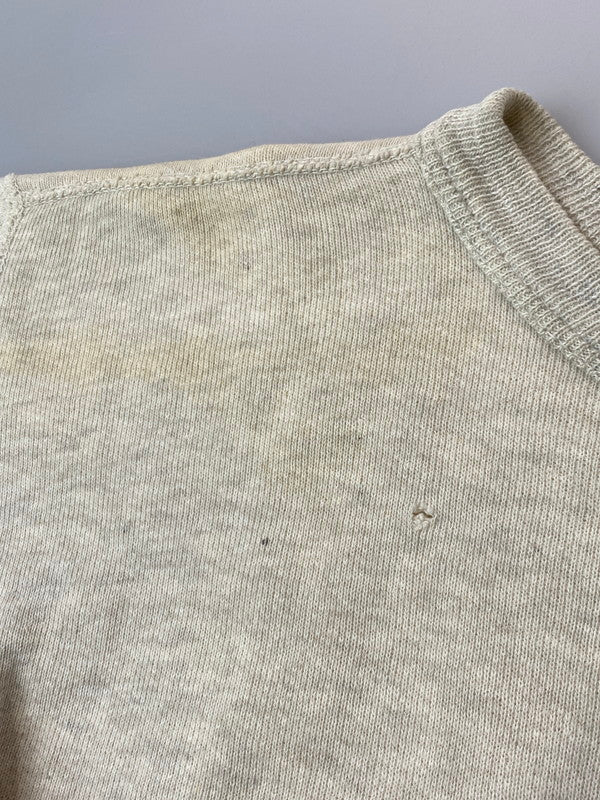 【現状渡し品】【メンズ】 UNKNOWN VINTAGE 50's 前V COLLEGE SWEATSHIRT ヴィンテージ 50年代 前V カレッジ スウェットシャツ トップス トレーナー 146-251210-kk-45-min サイズ：表記なし 下記参照 カラー：グレー 万代Net店