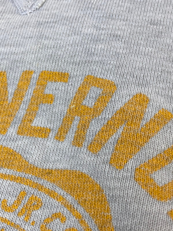 【現状渡し品】【メンズ】 wilson ウィルソン 50's 前V COLLEGE SWEATSHIRT VINTAGE カレッジスウェットシャツ トップス トレーナー ヴィンテージ 146-251207-kk-12-min サイズ：M カラー：グレー 万代Net店