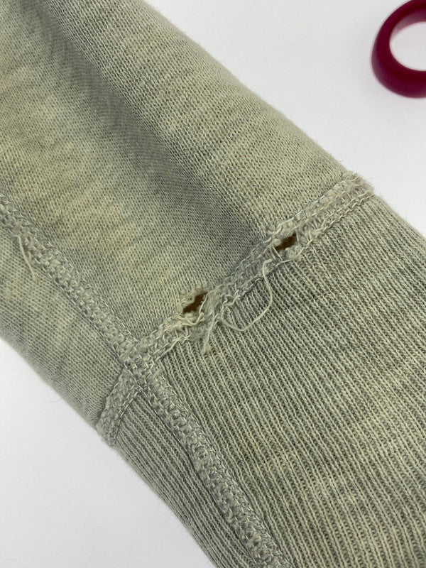 【現状渡し品】【メンズ】 wilson ウィルソン 50's 前V COLLEGE SWEATSHIRT VINTAGE カレッジスウェットシャツ トップス トレーナー ヴィンテージ 146-251207-kk-12-min サイズ：M カラー：グレー 万代Net店