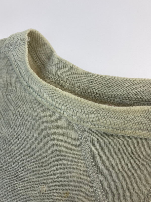 【現状渡し品】【メンズ】 wilson ウィルソン 50's 前V COLLEGE SWEATSHIRT VINTAGE カレッジスウェットシャツ トップス トレーナー ヴィンテージ 146-251207-kk-12-min サイズ：M カラー：グレー 万代Net店