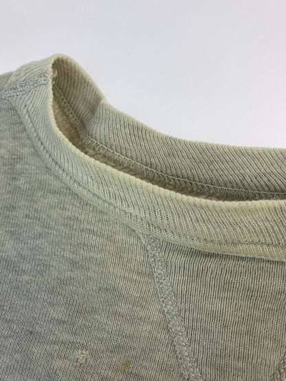 【現状渡し品】【メンズ】 wilson ウィルソン 50's 前V COLLEGE SWEATSHIRT VINTAGE カレッジスウェットシャツ トップス トレーナー ヴィンテージ 146-251207-kk-12-min サイズ：M カラー：グレー 万代Net店