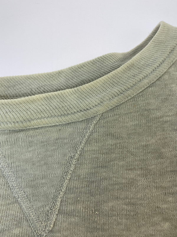 【現状渡し品】【メンズ】 wilson ウィルソン 50's 前V COLLEGE SWEATSHIRT VINTAGE カレッジスウェットシャツ トップス トレーナー ヴィンテージ 146-251207-kk-12-min サイズ：M カラー：グレー 万代Net店