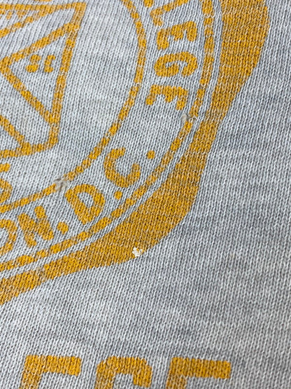 【現状渡し品】【メンズ】 wilson ウィルソン 50's 前V COLLEGE SWEATSHIRT VINTAGE カレッジスウェットシャツ トップス トレーナー ヴィンテージ 146-251207-kk-12-min サイズ：M カラー：グレー 万代Net店