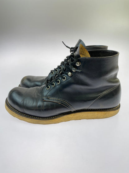 【現状渡し品】【メンズ】 RED WING レッドウィング 90's 8165 6 inch CLASSIC ROUND BOOTS IRISH SETTER 90年代 6インチ クラシック ラウンドブーツ 革靴 164-251209-kk-12-min サイズ：9.5 カラー：ブラック 万代Net店