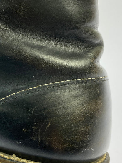 【現状渡し品】【メンズ】 RED WING レッドウィング 90's 8165 6 inch CLASSIC ROUND BOOTS IRISH SETTER 90年代 6インチ クラシック ラウンドブーツ 革靴 164-251209-kk-12-min サイズ：9.5 カラー：ブラック 万代Net店