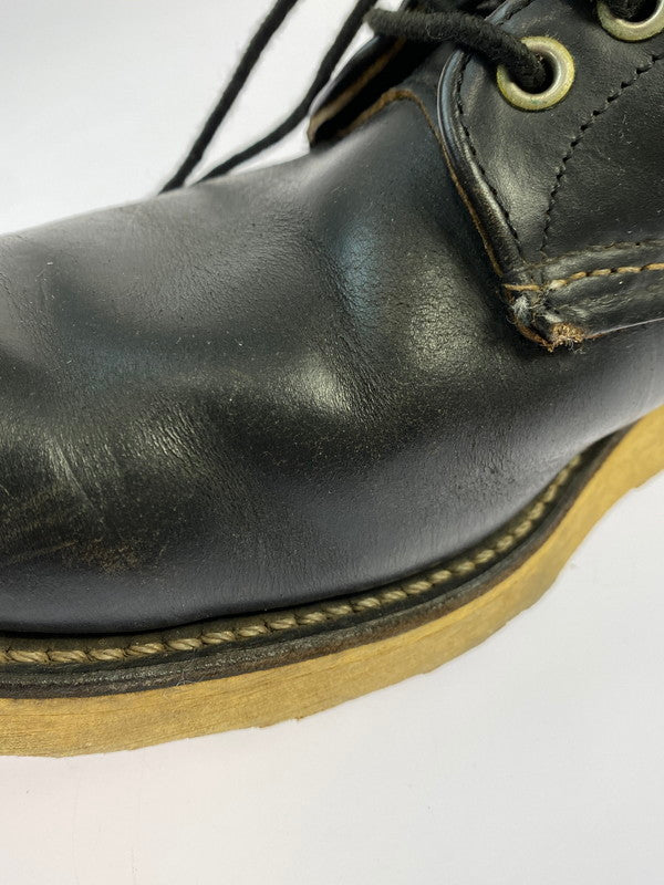 【現状渡し品】【メンズ】 RED WING レッドウィング 90's 8165 6 inch CLASSIC ROUND BOOTS IRISH SETTER 90年代 6インチ クラシック ラウンドブーツ 革靴 164-251209-kk-12-min サイズ：9.5 カラー：ブラック 万代Net店