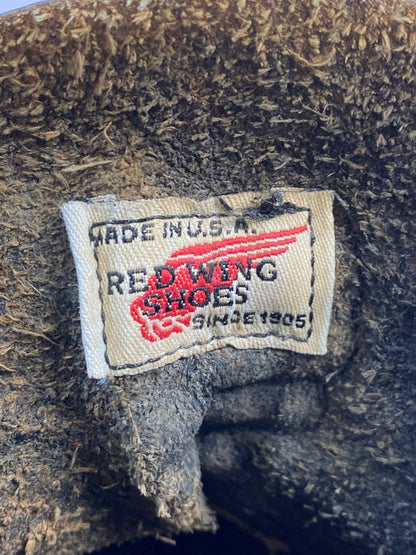 【現状渡し品】【メンズ】 RED WING レッドウィング 90's 8165 6 inch CLASSIC ROUND BOOTS IRISH SETTER 90年代 6インチ クラシック ラウンドブーツ 革靴 164-251209-kk-12-min サイズ：9.5 カラー：ブラック 万代Net店