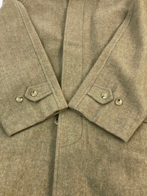 【中古品】【メンズ】 BARACUTA バラクータ WOOL COUNTRY COAT 69004 ウール カントリーコート アウター 141-251207-kk-18-min サイズ：38 カラー：ベージュ 万代Net店