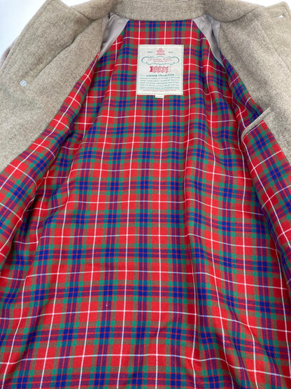 【中古品】【メンズ】 BARACUTA バラクータ WOOL COUNTRY COAT 69004 ウール カントリーコート アウター 141-251207-kk-18-min サイズ：38 カラー：ベージュ 万代Net店