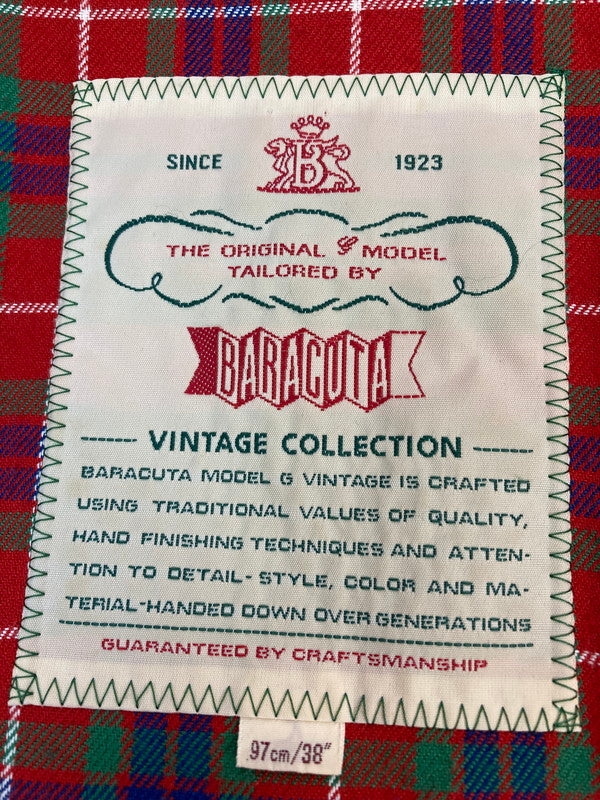 【中古品】【メンズ】 BARACUTA バラクータ WOOL COUNTRY COAT 69004 ウール カントリーコート アウター 141-251207-kk-18-min サイズ：38 カラー：ベージュ 万代Net店