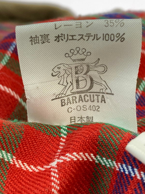【中古品】【メンズ】 BARACUTA バラクータ WOOL COUNTRY COAT 69004 ウール カントリーコート アウター 141-251207-kk-18-min サイズ：38 カラー：ベージュ 万代Net店