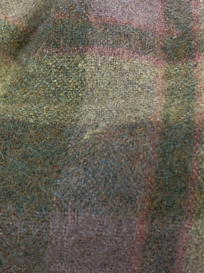 【中古品】【メンズ】 MONTBLANC モンブラン 50-60's L/S WOOL CHECK SHIRT VINTAGE 50-60年代 ロングスリーブ ウールチェックシャツ 長袖 トップス ヴィンテージ 146-251207-kk-11-min サイズ：L カラー：ブラウン 万代Net店