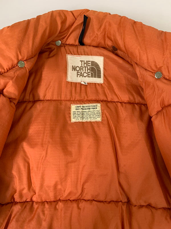 【中古品】【メンズ】 THE NORTH FACE ザ・ノースフェイス 70's HOODED DOWN JACKET VINTAGE 70年代 フーデッド ダウンジャケット アウター ヴィンテージ 144-251209-kk-37-min サイズ：XS カラー：オレンジ 万代Net店