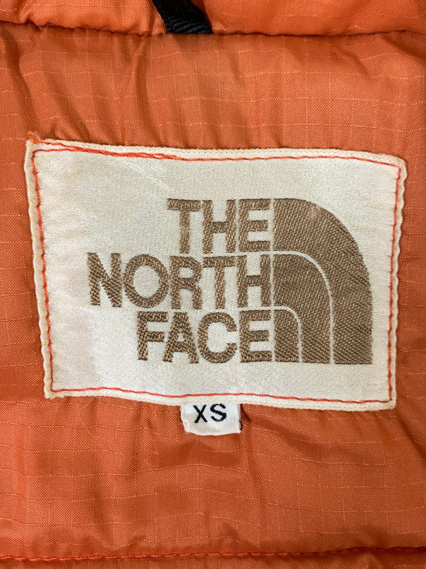 【中古品】【メンズ】 THE NORTH FACE ザ・ノースフェイス 70's HOODED DOWN JACKET VINTAGE 70年代 フーデッド ダウンジャケット アウター ヴィンテージ 144-251209-kk-37-min サイズ：XS カラー：オレンジ 万代Net店