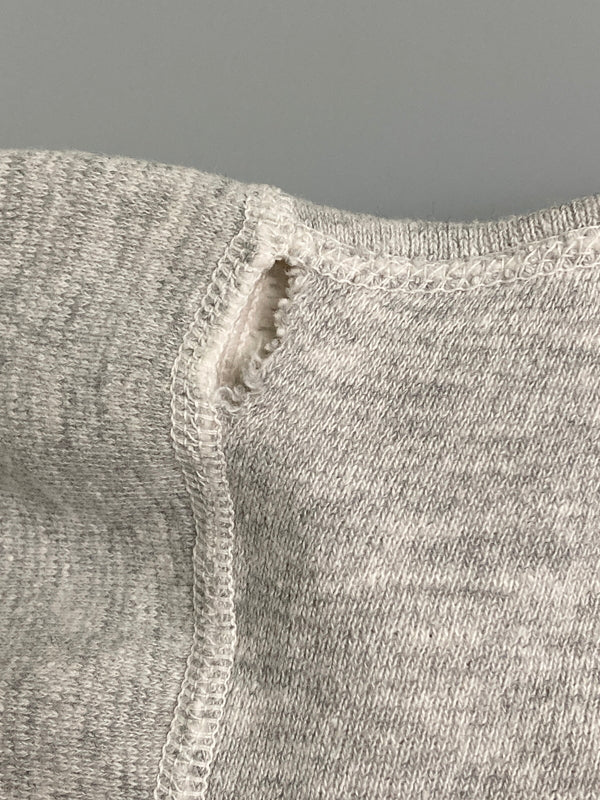 【現状渡し品】【メンズ】 FRUIT OF THE LOOM フルーツオブザルーム 50's 前V SWEATSHIRT VINTAGE 50年代 前V スウェットシャツ トップス トレーナー 146-251210-kk-05-min サイズ：表記なし 下記参照 カラー：グレー 万代Net店