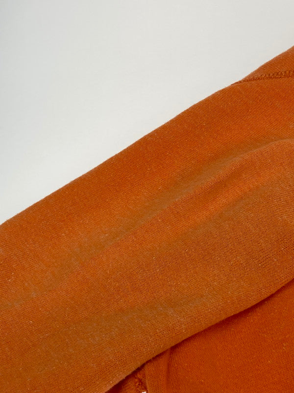 【現状渡し品】【メンズ】 ARTEX アルテックス 60's FLOCKY PRINT SWEAT SHIRT VINTAGE 60年代 フロッキープリント スウェットシャツ トップス トレーナー ヴィンテージ 146-251207-kk-15-min サイズ：L カラー：オレンジ 万代Net店