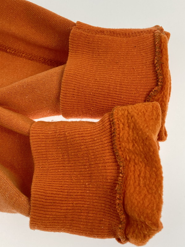 【現状渡し品】【メンズ】 ARTEX アルテックス 60's FLOCKY PRINT SWEAT SHIRT VINTAGE 60年代 フロッキープリント スウェットシャツ トップス トレーナー ヴィンテージ 146-251207-kk-15-min サイズ：L カラー：オレンジ 万代Net店