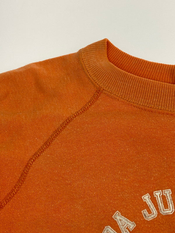 【現状渡し品】【メンズ】 ARTEX アルテックス 60's FLOCKY PRINT SWEAT SHIRT VINTAGE 60年代 フロッキープリント スウェットシャツ トップス トレーナー ヴィンテージ 146-251207-kk-15-min サイズ：L カラー：オレンジ 万代Net店